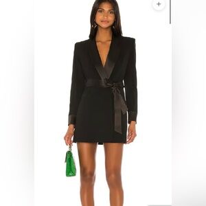 Valentina Shah Carlotta Blazer Black Dress Size 4